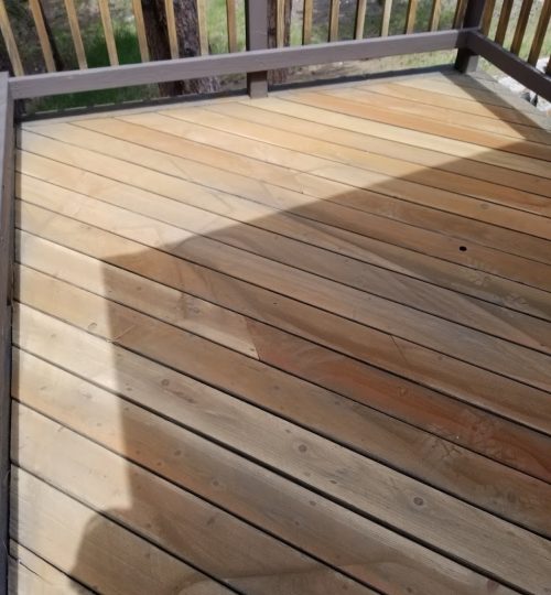 deck sand